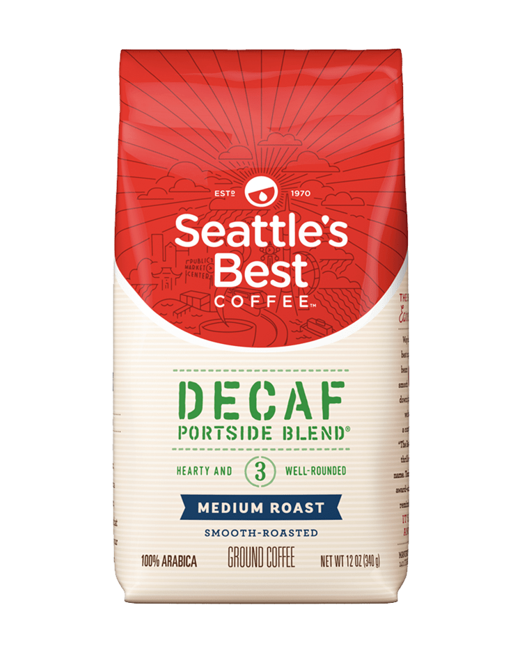 Seattle s Best Coffee Decaf Portside Blend Ground Coffee 340g