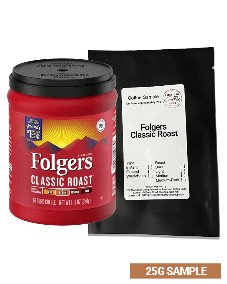 Folgers Kaffeeproben