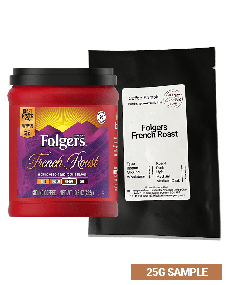 Folgers Kaffeeproben