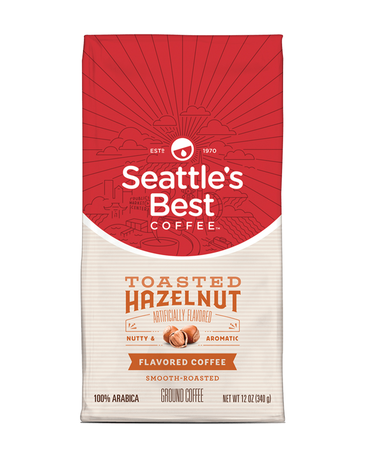 Seattle's Best Coffee Toasted Hazelnut Ground Coffee